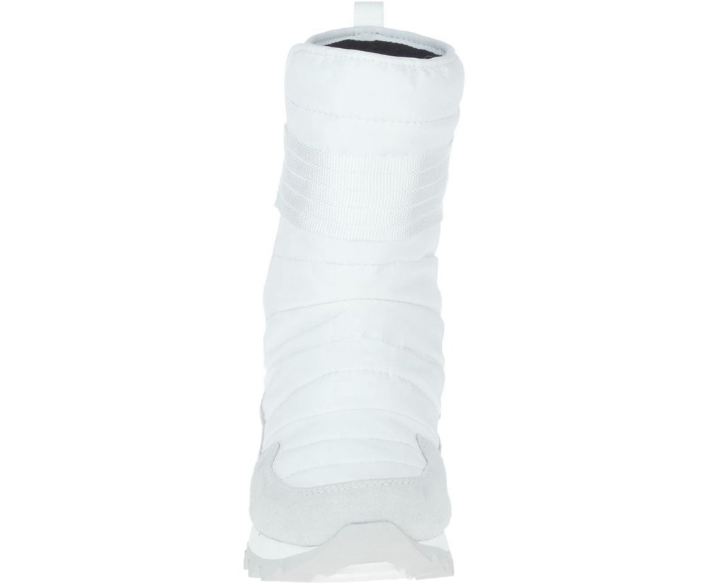 Merrell Støvler Dame - Alpine Tall Strap Polar Waterproof - Hvide - LXV241097